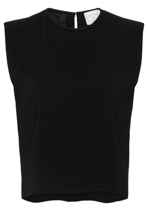 Forte Forte crepe cropped blouse - Black