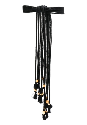 Philosophy Di Lorenzo Serafini rope belt - Black