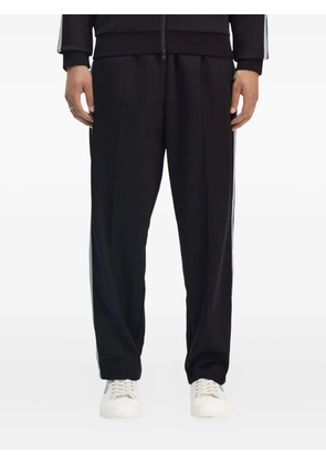 Fred Perry side-stripe track pants - Black