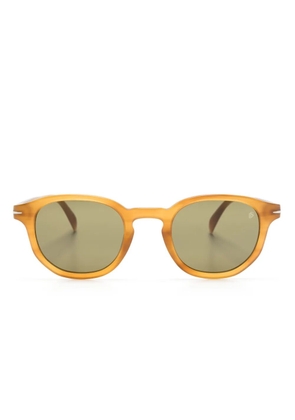 Eyewear by David Beckham 1007/S round-frame sunglasses - Neutrals