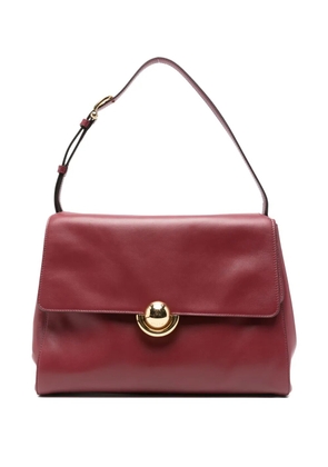 Furla medium Domus leather shoulder bag - Red