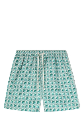 Palm Angels PA Diamonds swim shorts - Green