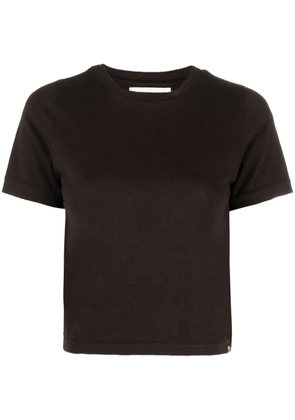 extreme cashmere Tina cotton-cashmere T-shirt - Brown