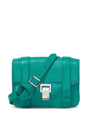 Proenza Schouler PS1 Mini leather satchel bag - Blue