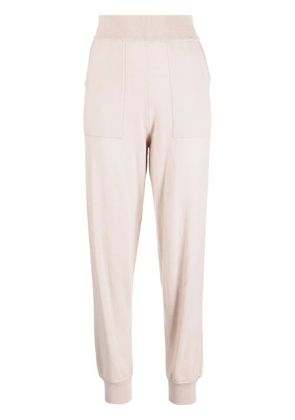 Colombo seam-detail cashmere track pants - Pink