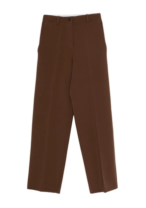 Alysi pleated trousers - Brown