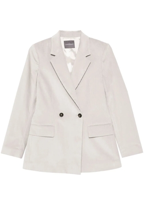 Lorena Antoniazzi corduroy blazer - Grey