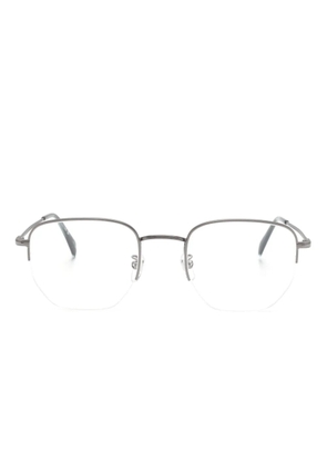 Eyewear by David Beckham DB 1153/G geometric-frame glasses - Silver