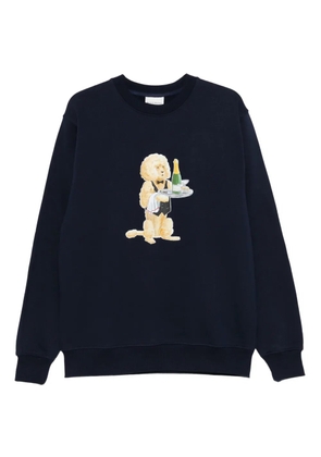 Drôle De Monsieur cotton sweatshirt - Blue