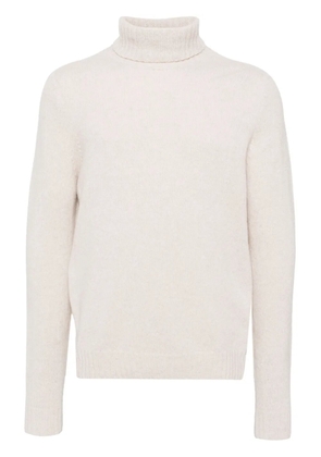 John Smedley roll-neck jumper - Neutrals