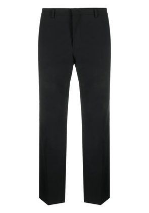 MODES GARMENTS mid-rise slim cut trousers - Black