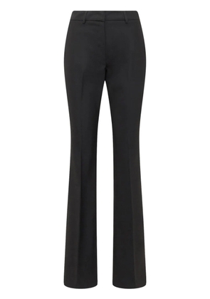 L'Autre Chose slit-embellished trousers - Black