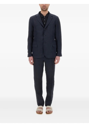 120% Lino single-breasted suit - Blue