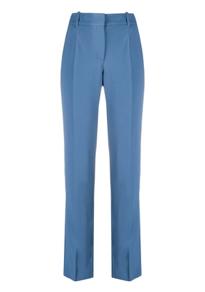 Emporio Armani high-waist slim trousers - Blue