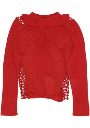 Isa Boulder Fighter top - Red