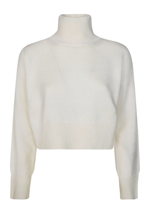 DONDUP Dolcevita roll-neck sweater - White