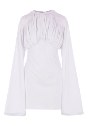 Duran Lantink draped-detail mini dress - White