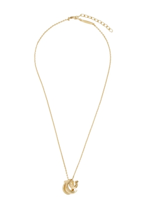 Ferragamo triple-gancini pendant necklace - Gold