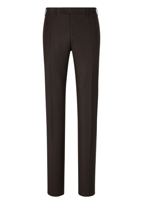 Canali wool trousers - Brown