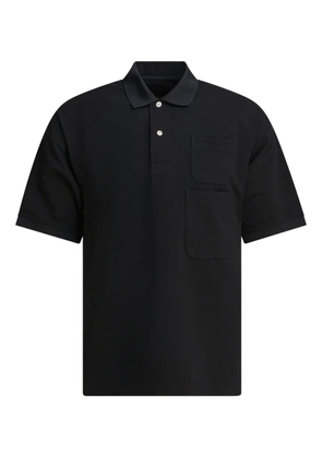 DAIWA PIER39 double-pocket polo shirt - Black