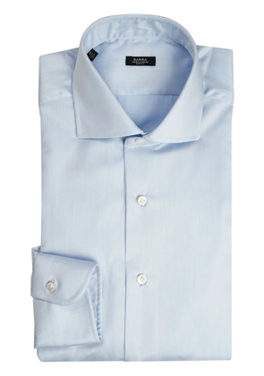 Barba poplin shirt - Blue