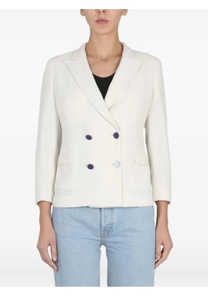 SAULINA Antonella double-breasted jacket - White
