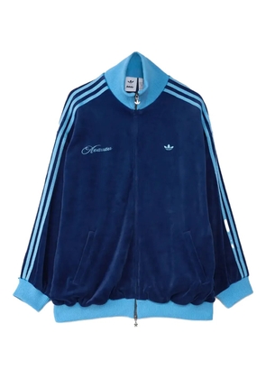 adidas x Avavav velvet stripe sweater - Blue