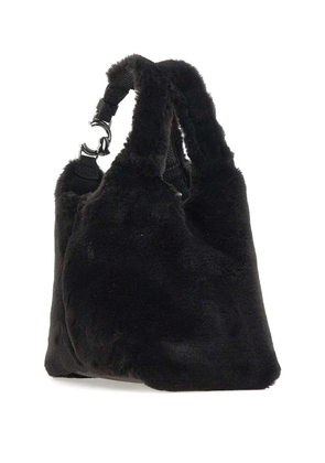 Coccinelle C-Easy faux-fur top handle tote bag - Blue