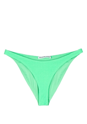 Alexander Wang high-cut bikini bottoms - Green