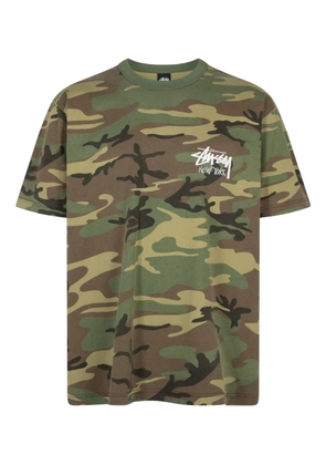 Stüssy Basic 'New York Exclusive - Camo' T-shirt - Brown