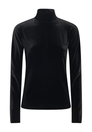 Forte Forte high-neck T-shirt - Black