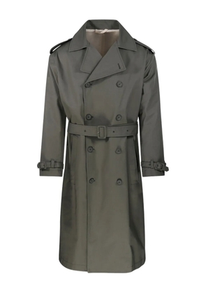 MARCO COPPOLA 5.3 double-breasted belted trench coat - Green