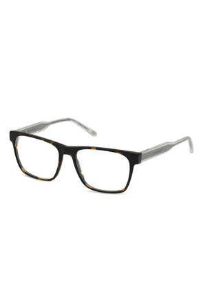 Skechers rectangle-frame glasses - Brown