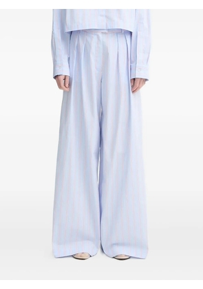 Won Hundred pinstripe trousers - Blue