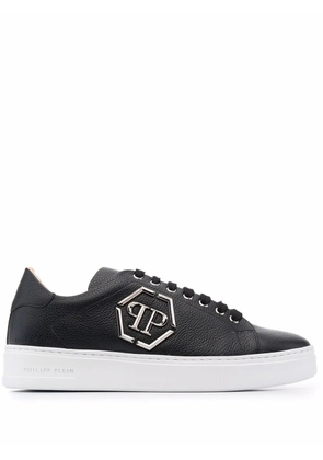 Philipp Plein logo plaque sneakers - Black