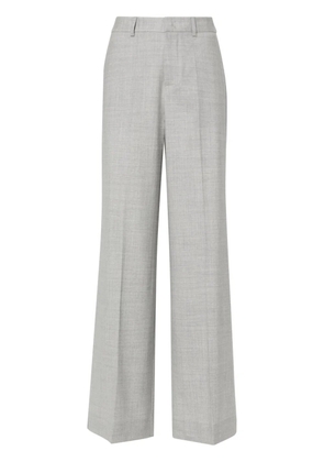 P.A.R.O.S.H. pressed-crease wide-leg pants - Grey