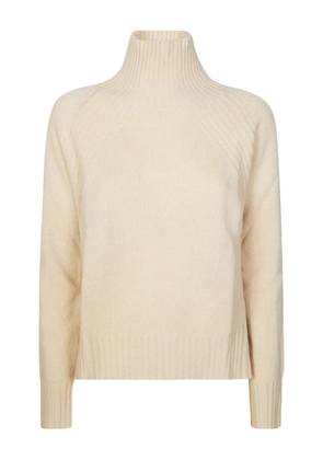 DONDUP ribbed turtleneck sweater - Neutrals