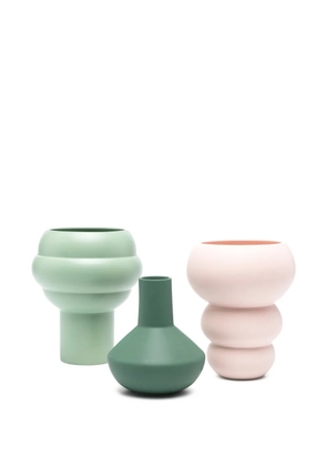 The Conran Shop stacked spheres vases set (set of three) - Green