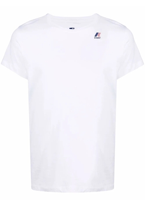 K-Way logo crew-neck T-shirt - White