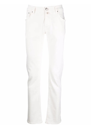 Jacob Cohën Nick slim-fit trousers - White