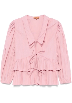 Stine Goya balloon-sleeve blouse - Pink