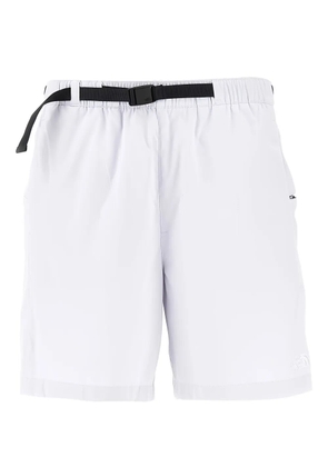 The North Face buckle-fastening shorts - White