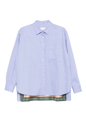Robert Friedman panelled shirt - Blue