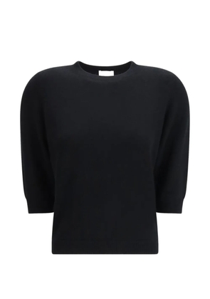Allude three-quarter sleeve knitwear - Black