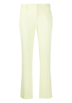 L'Autre Chose bootcut cropped trousers - Yellow