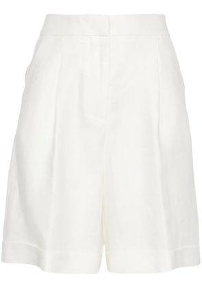 Peserico linen tailored shorts - Neutrals