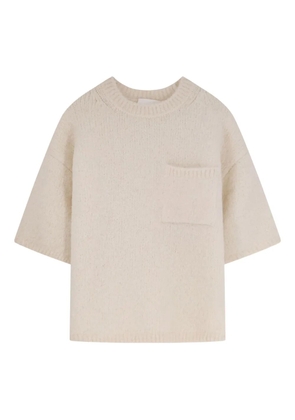 Closed chest-pocket top - Neutrals