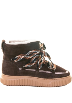 Voile Blanche Cortina lace-up boots - Brown
