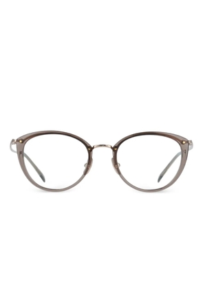 Yellows Plus Loraine round-frame glasses - Grey