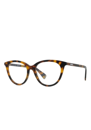 Kenzo tortoiseshell cat-eye frame glasses - Brown